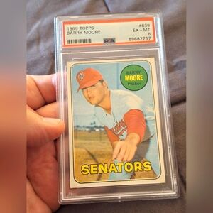 1969 Topps Baseball Card - Barry Moore